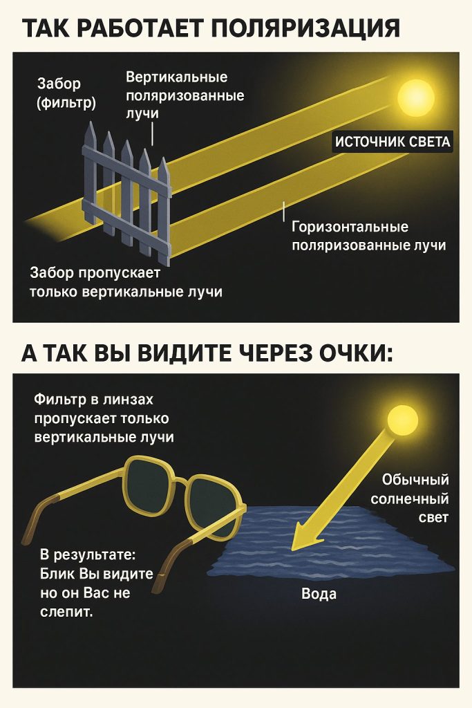 как работает поляризация