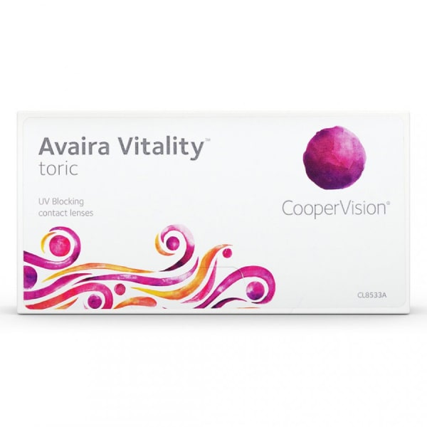 Контактные линзы Cooper Vision Avaira Vitality toric 6шт