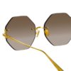 Женские солнцезащитные очки Linda Farrow ARUA HEXAGON LFL-1267
