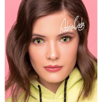 Контактные линзы ADRIA Crazy Green Banshee (зеленая опасность) 1 шт. SPH 0,0