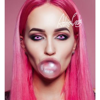 Контактные линзы ADRIA Neon Pink (розовый) 2 шт. SPH 0,0