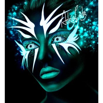 Контактные линзы ADRIA Neon White (белый) 2 шт.