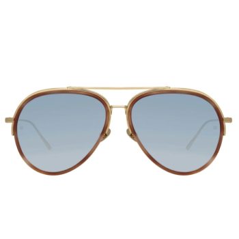 Женские солнцезащитные очки Linda Farrow ABEL AVIATOR LFL-1118