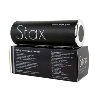 Набор по уходу за очками STAX (спрей 10мл, салфетка, отвертка)