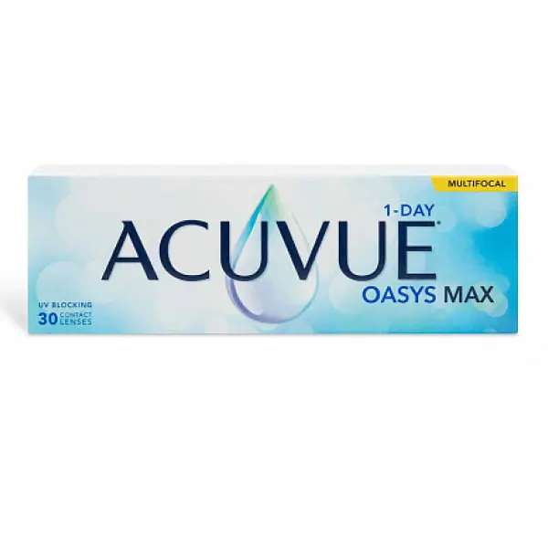 Контактные линзы Johnson & Johnson 1-DAY Acuvue Oasys MAX MULTIFOCAL 30 шт.