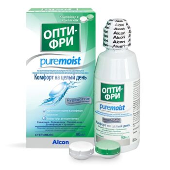 Раствор для мягких контактных линз Alcon Опти-Фри Pure Moist 90 мл
